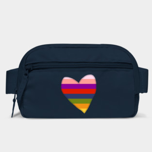 Rainbow Heart Bag