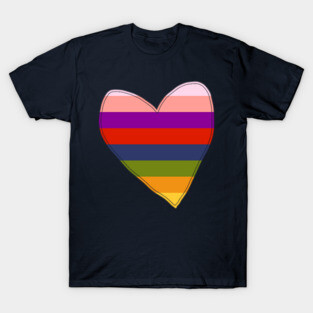 Rainbow Heart T-Shirt