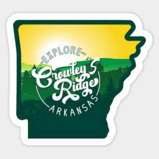 Explore Crowley's Ridge Sticker