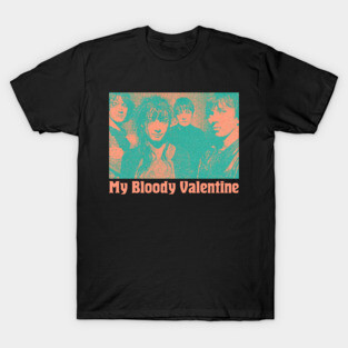 My Bloody Valentine / 90s Style Psychedelic Design T-Shirt