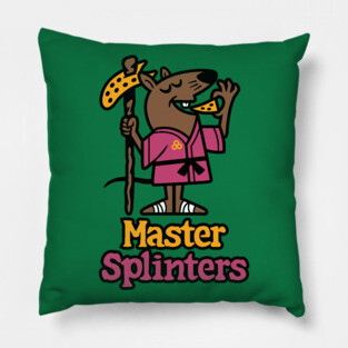 Master Splinters Pizza Pillow