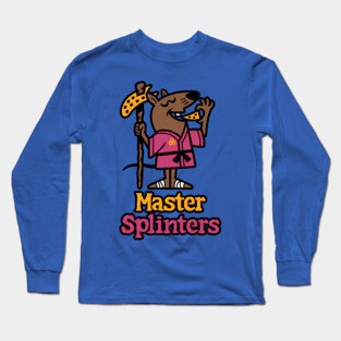 Master Splinters Pizza Long Sleeve T-Shirt