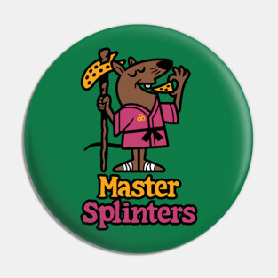 Master Splinters Pizza Pin