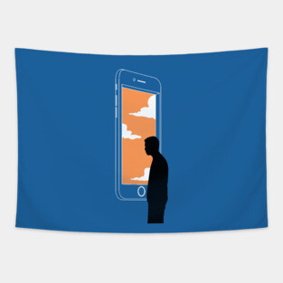Quarantine Window Tapestry