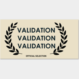 Filmmaker Gifts -- Validation Posters and Art