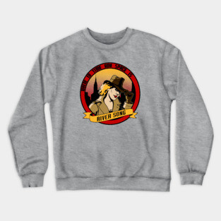 Where in Time and Space is River Song? Crewneck Sweatshirt