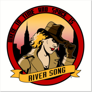 Where in Time and Space is River Song? Posters and Art