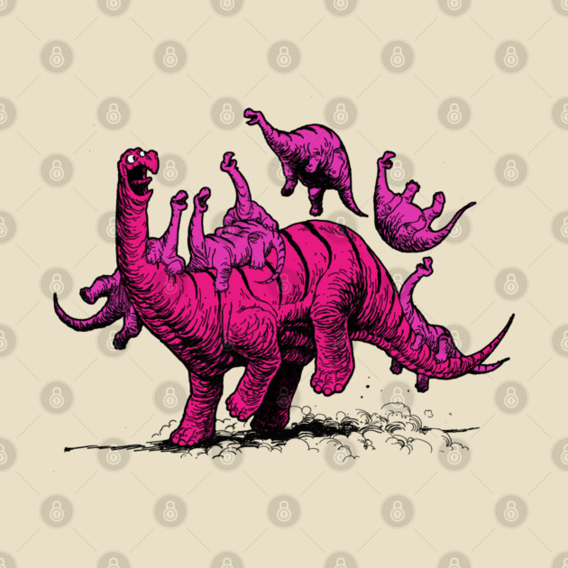 Playful Dinosaur by JimBryson