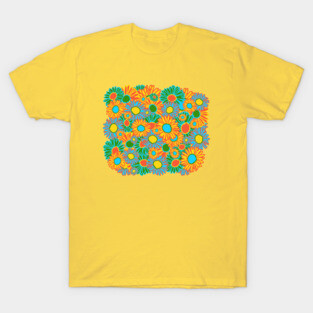 Hippe Daisy Floral Bloom T-Shirt