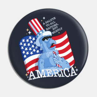 Salute to all Nations Pin