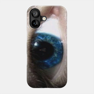 Blue Eyeball Phone Case