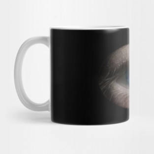 Blue Eyeball Mug
