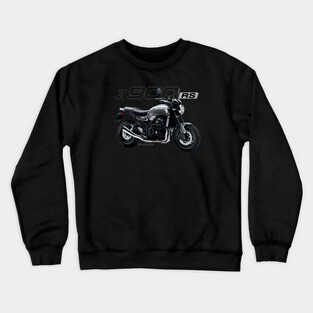 Kawasaki Z900RS 20 grey, sa Crewneck Sweatshirt
