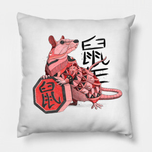 Year of the Rat Pillow
