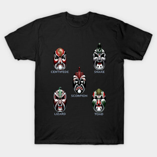 Five Deadly Venoms T-Shirt