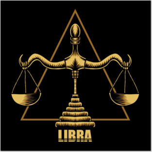 Libra Posters and Art