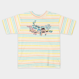 Hygge sloth Kids T-Shirt