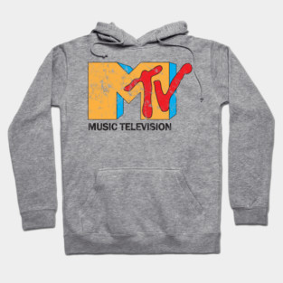 Mtv logo vintage distressed Hoodie