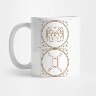 Gemini star sign Mug