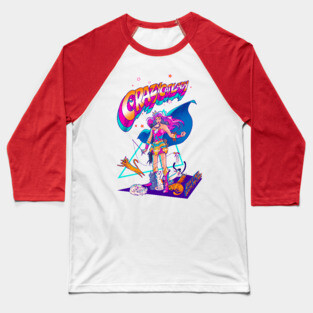 Crazy Cat Lady Baseball T-Shirt