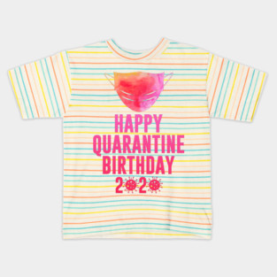 Quarantine Birthday 2020 Quarantined Kids T-Shirt