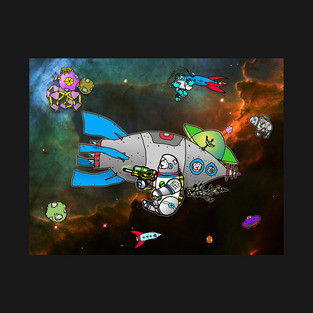 Astro bunny patrol T-Shirt