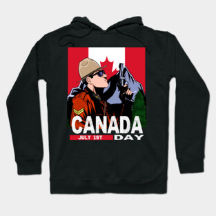Canada Day July 1st Hoodie