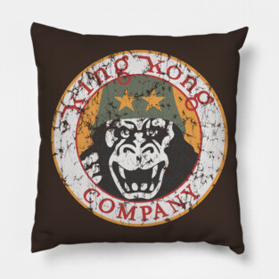 Vintage King Kong Company Pillow