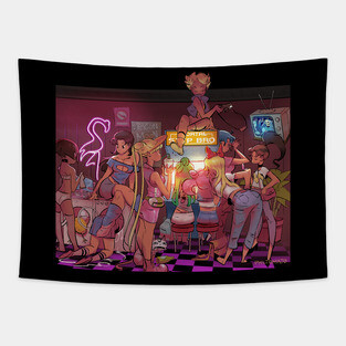 Sailor Scout's Day off Tapestry