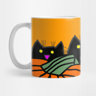 Halloween Cat Mug