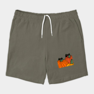 Halloween Cat Shorts