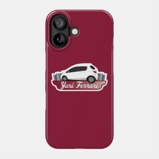 Yari Ferrari Toyota Yaris Phone Case