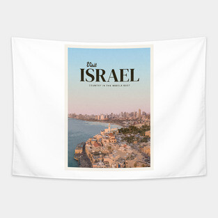 Visit Israel Tapestry