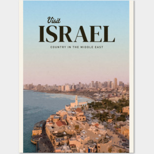 Visit Israel Posters and Art