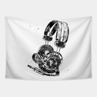 Headphones Tapestry