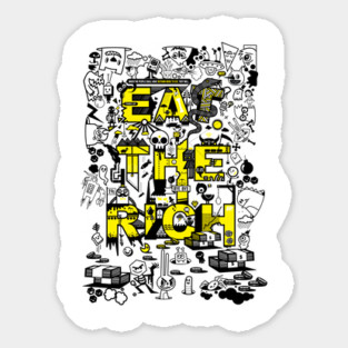 Eat the Rich Sticker
