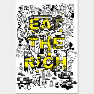 Eat the Rich Posters and Art