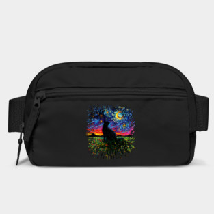 Black Cat Night (Splash Version) Bag