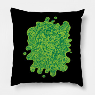 Slime Time Pillow