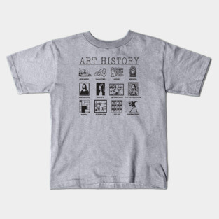 Art History Kids T-Shirt