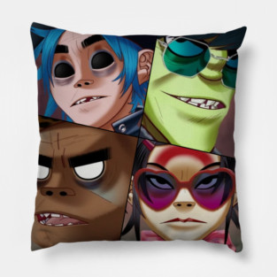 Gorillaz New Pillow