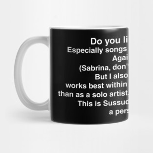 American Psycho Quote Mug