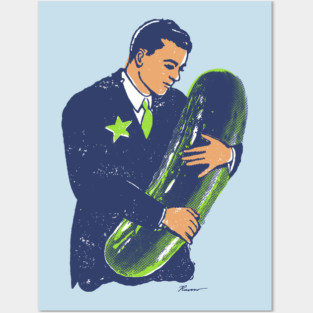 Hold The Pickle - American Oddities #3 Posters and Art