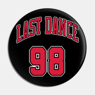 Last Dance 98 Bulls Pin