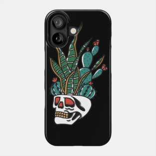 Skull Plants Phone Case