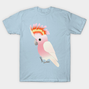 Major Mitchel's cockatoo digital drawing T-Shirt