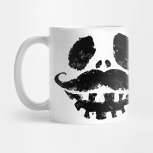Halloween Jack-o-Lantern with Mustache Mug