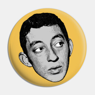 Serge Gainsbourg / Francophile Fan Art Pin