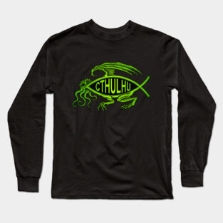 Cthulhu Fish - Azhmodai 2020 Long Sleeve T-Shirt