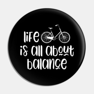 Funny Cycling Slogan Pin